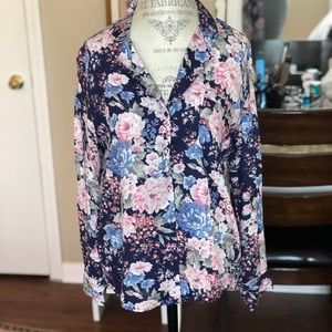 Auguste floral blouse